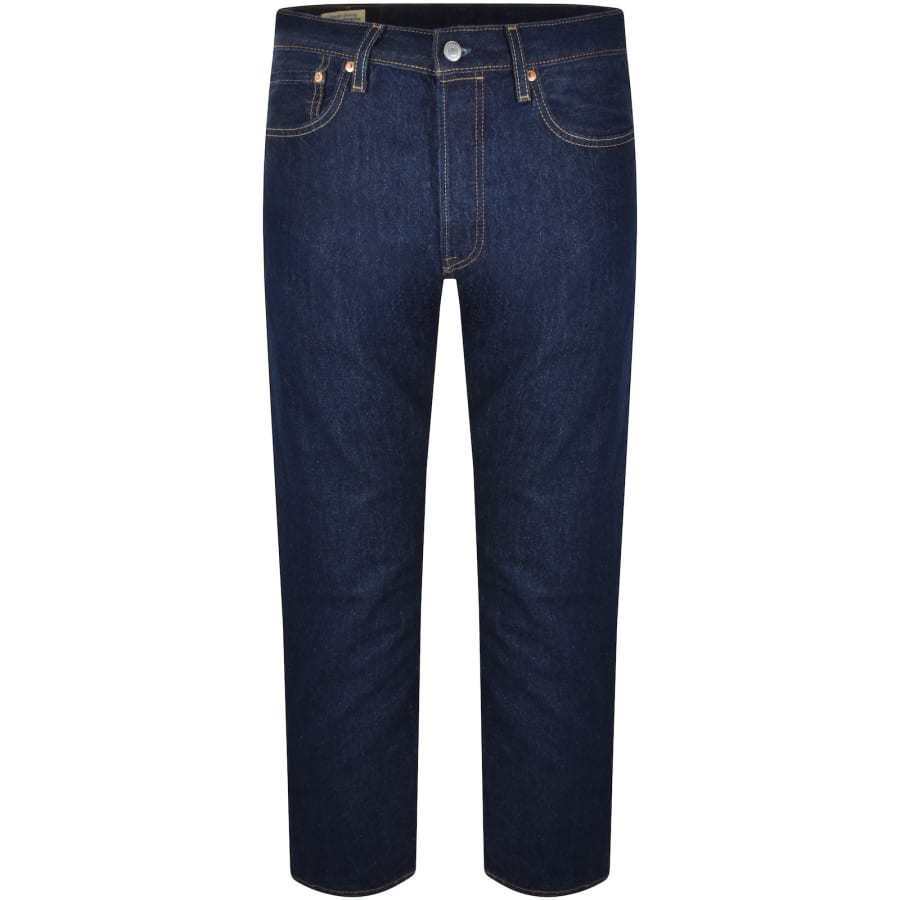 Levis 501 Original Fit Jeans Dark Wash Blue Mainline Menswear Denmark
